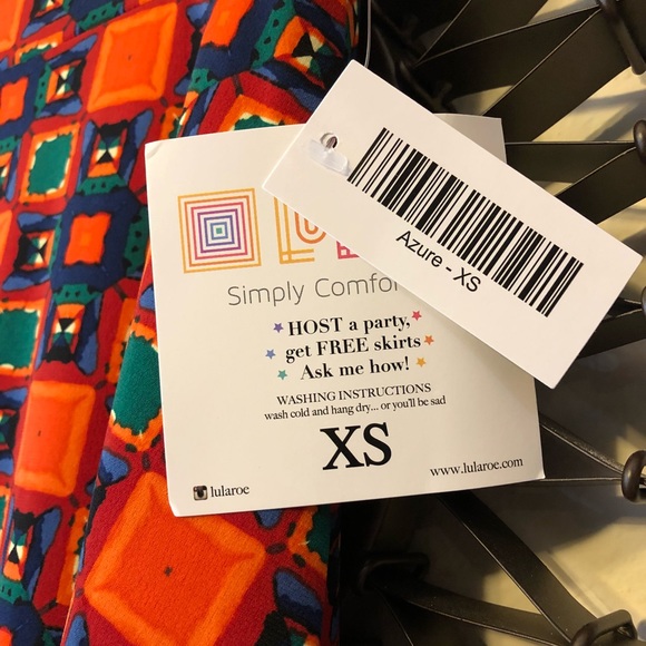 LuLaRoe | 🎃 Azure Skirt | Size XS | NWT - Picture 3 of 5